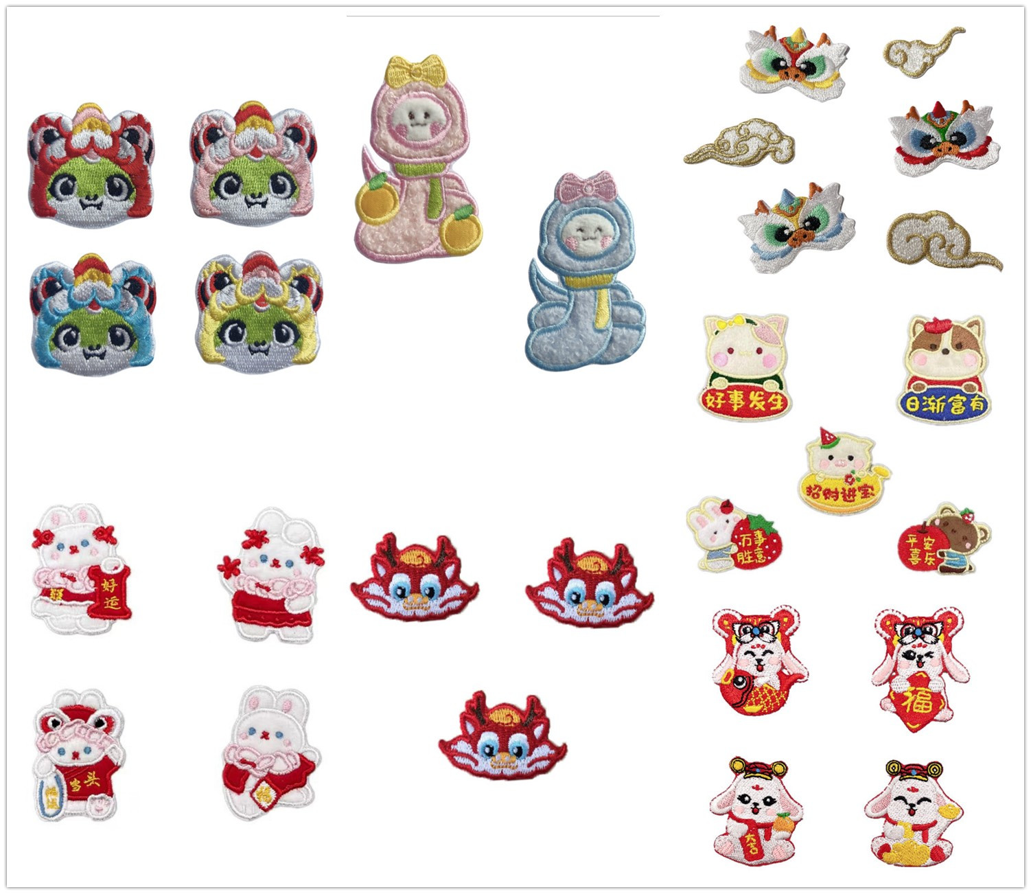 Phone Accessories Pictures - Parches bordados para ropa, 10 piezas,