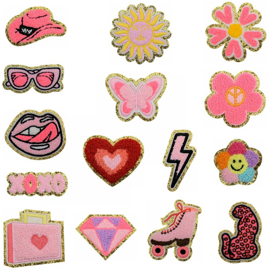 Phone Accessories Pictures - 10 Uds. De parches bordados de