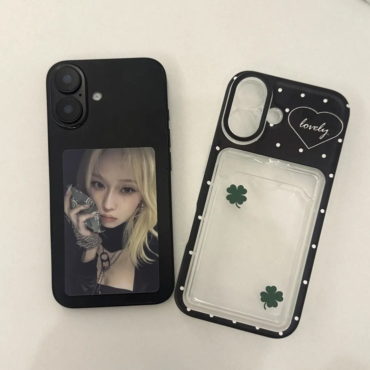 Phone Accessories And Cases - Conjunto de tarjetas de trébol de