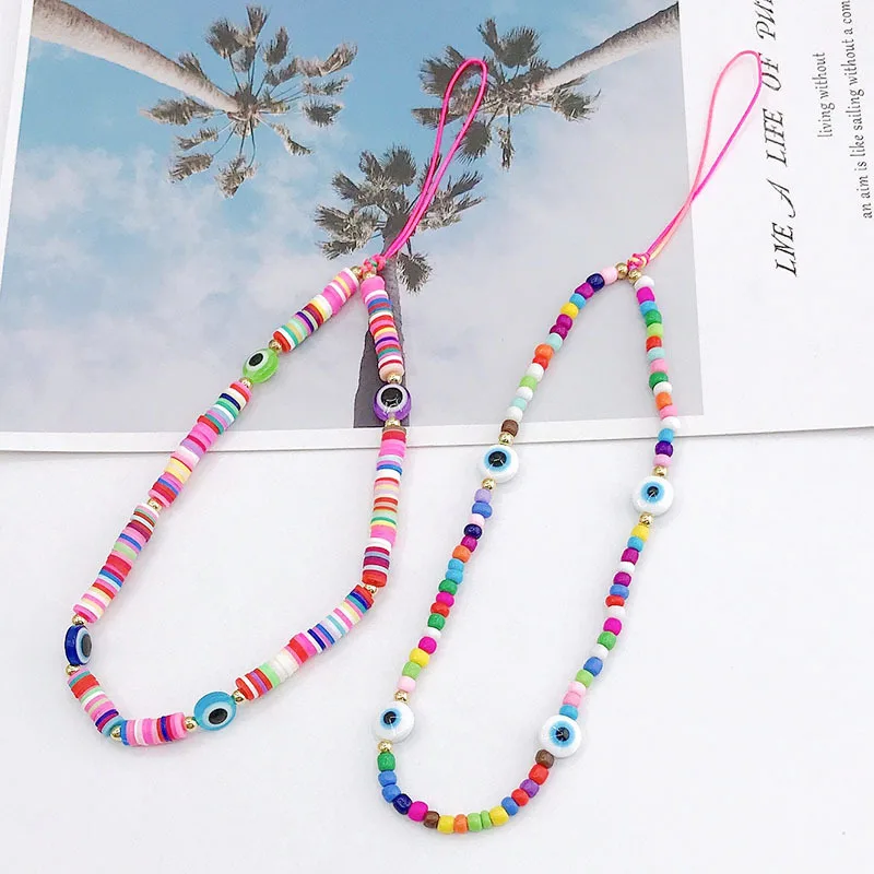 Phone Accessories Pictures - Cadena para Teléfono con Estrellas Acrílicas