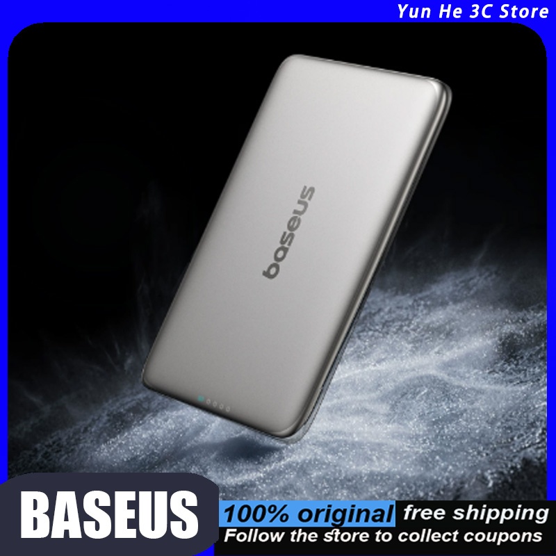 Power Bank Slim - Batería Externa Magnética Inalámbrica Baseus Ultrafina
