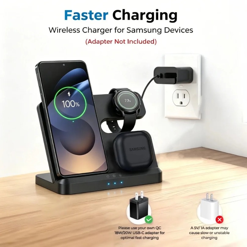 Cargador Inalámbrico Rápido 3  - Phone Cooling Fan reseña y precio
