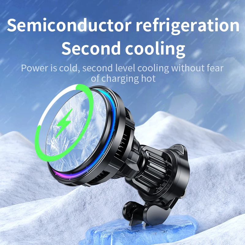 Cargador de coche inalámbrico  - Phone Cooling Fan reseña y precio