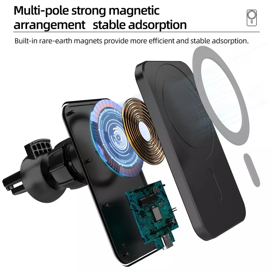 UYUXIO-cargador inalámbrico de - Phone Cooling Fan reseña y precio