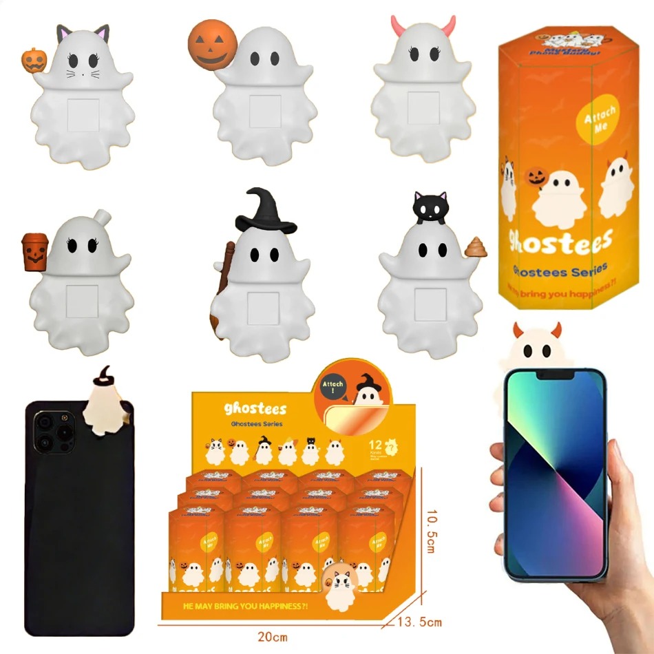 Ghostees Mystery Phone Buddy l - Phone Accessories Toys reseña y precio