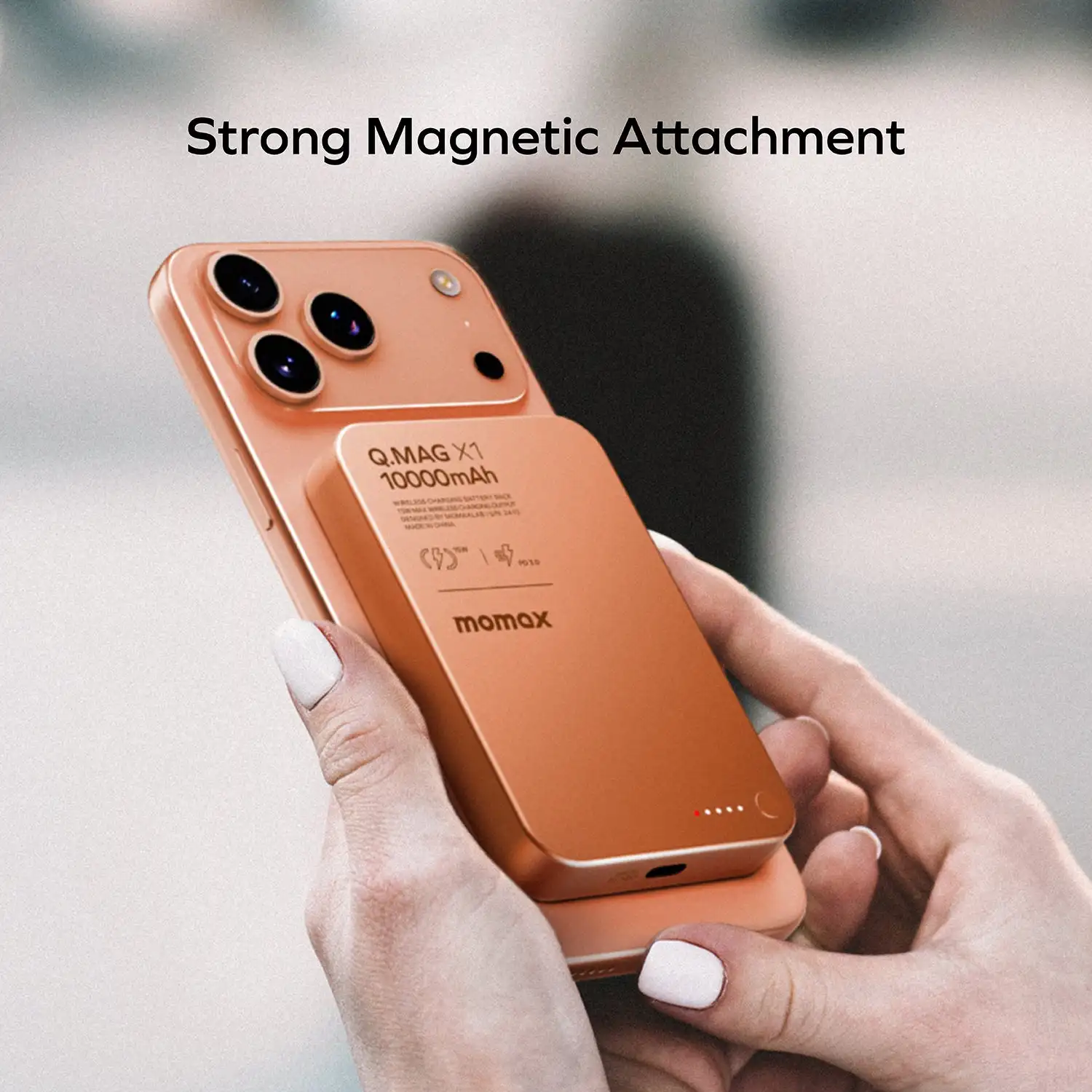 Batería Externa MOMAX para App - Power Bank Slim reseña y precio