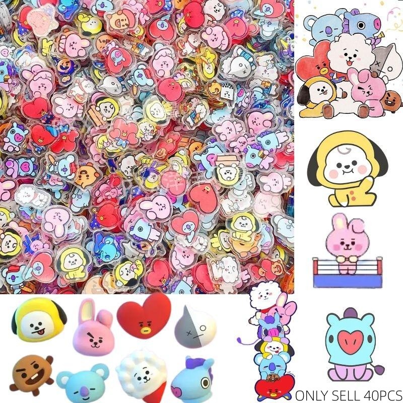 100 Mini Placas Acrílicas BT21 - Phone Accessories Toys reseña y precio