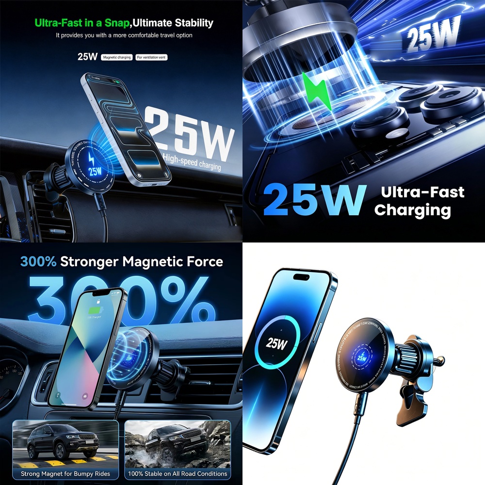 Cargador Inalámbrico Magnético - Phone Cooling Fan reseña y precio