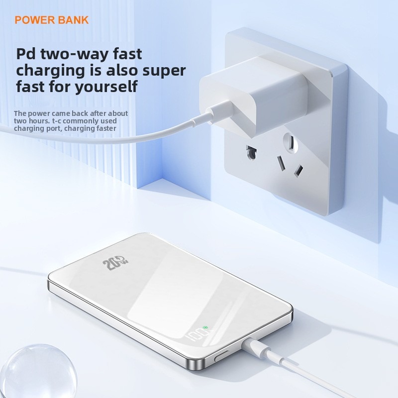 Mini batería de repuesto portá - Power Bank Slim reseña y precio