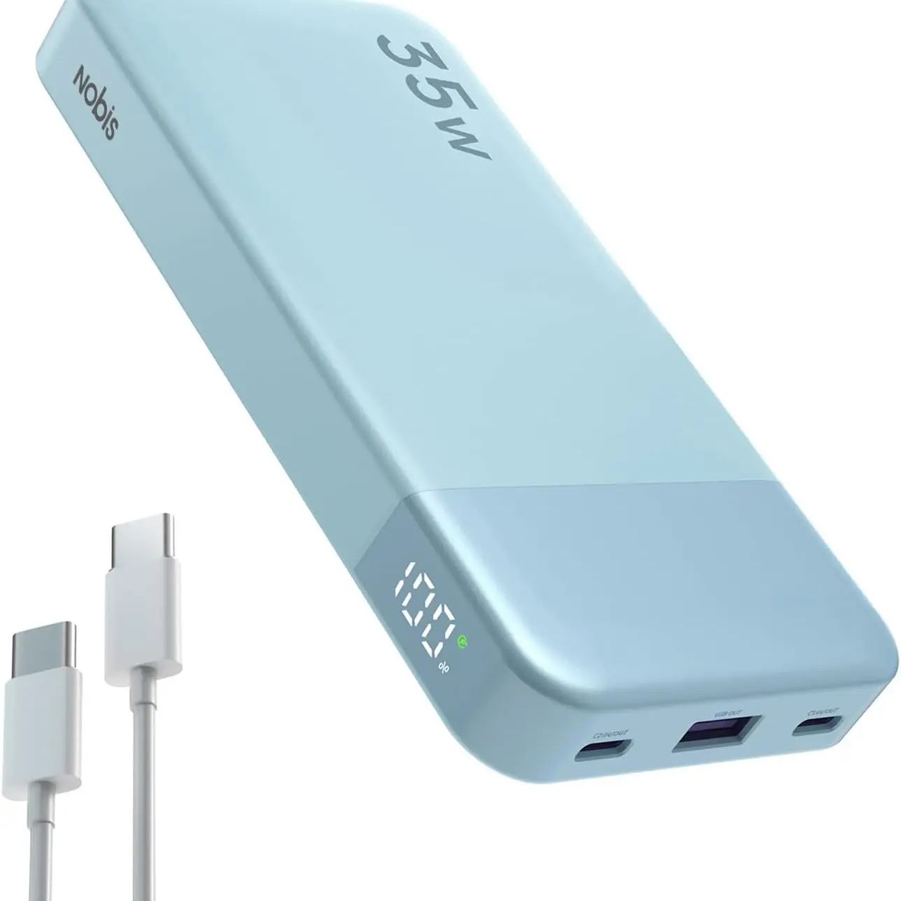 NOBIS N3510 Slim Power Bank 10 - Power Bank Slim reseña y precio