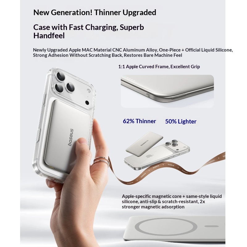 Batería Externa Magnética Inal - Power Bank Slim reseña y precio